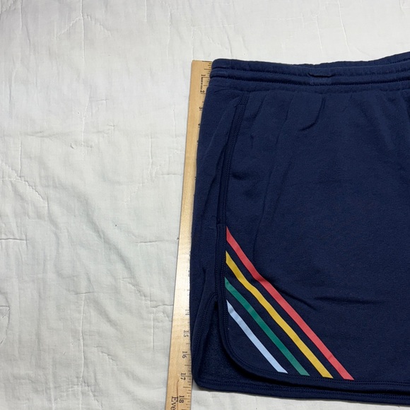 Ford Motor Company Retro Rainbow Stripe Women's Dolphin Shorts 3X NWT - Picture 9 of 13